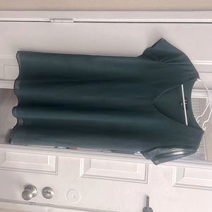 Small hunter green mini  dress